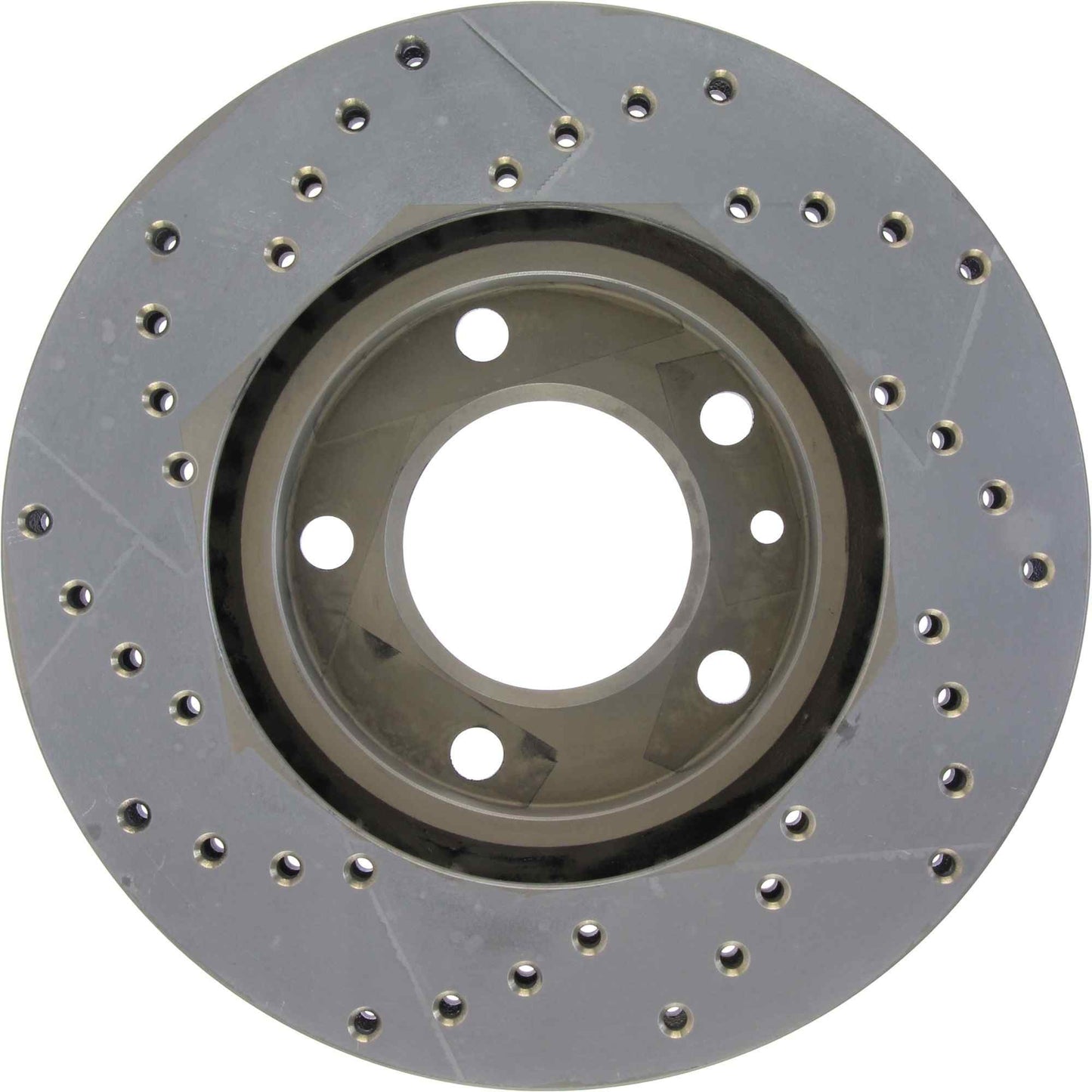 StopTech 89 BMW 525i Drilled Left Front Rotor 128.34023L