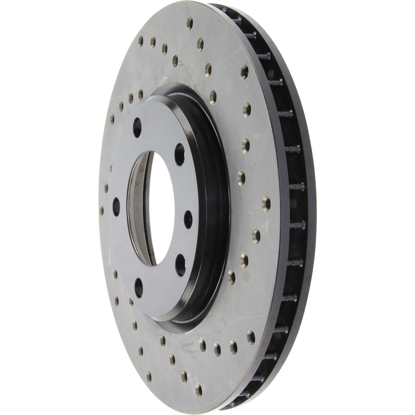 StopTech 89 BMW 525i Drilled Left Front Rotor 128.34023L