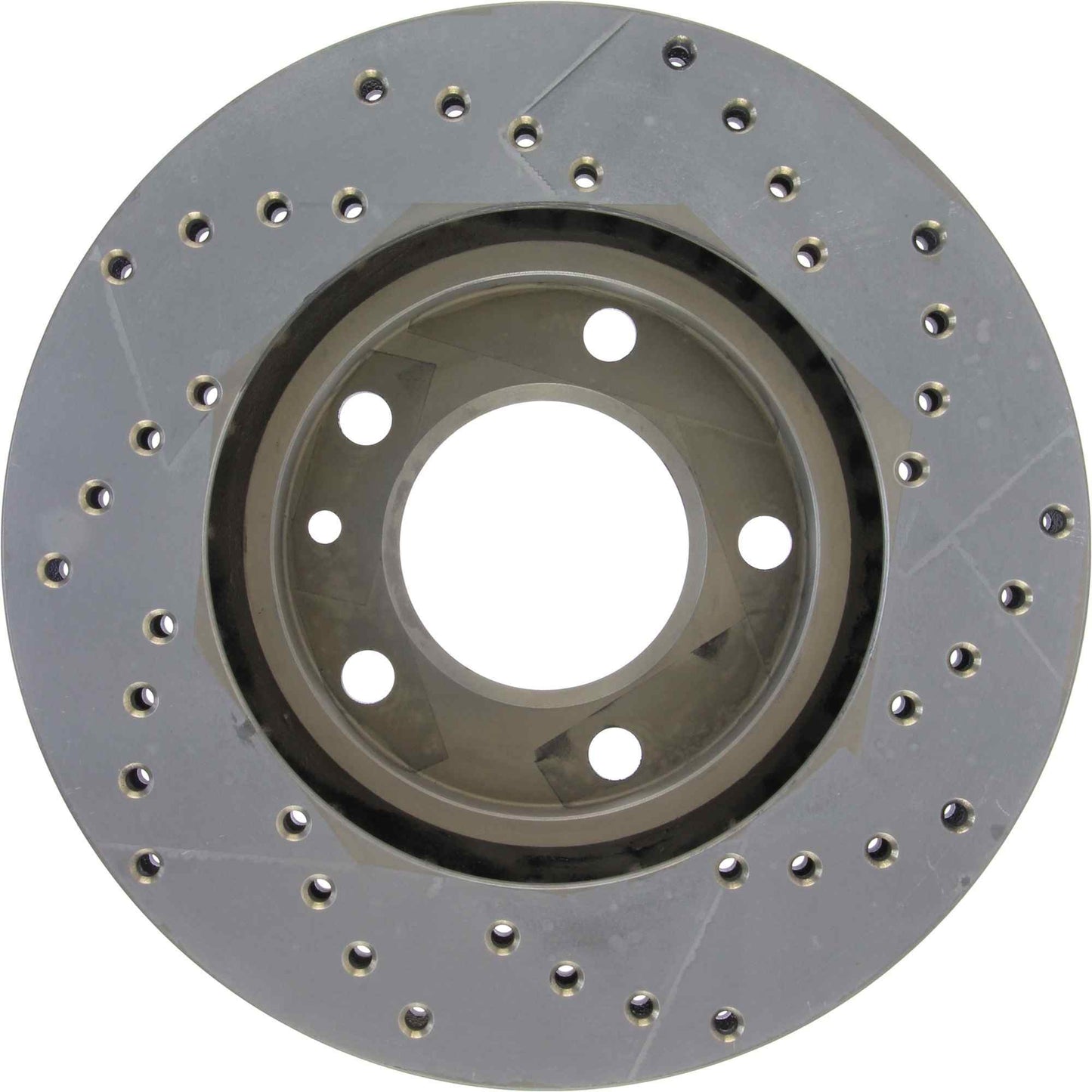 StopTech 89 BMW 525i Drilled Right Front Rotor 128.34023R