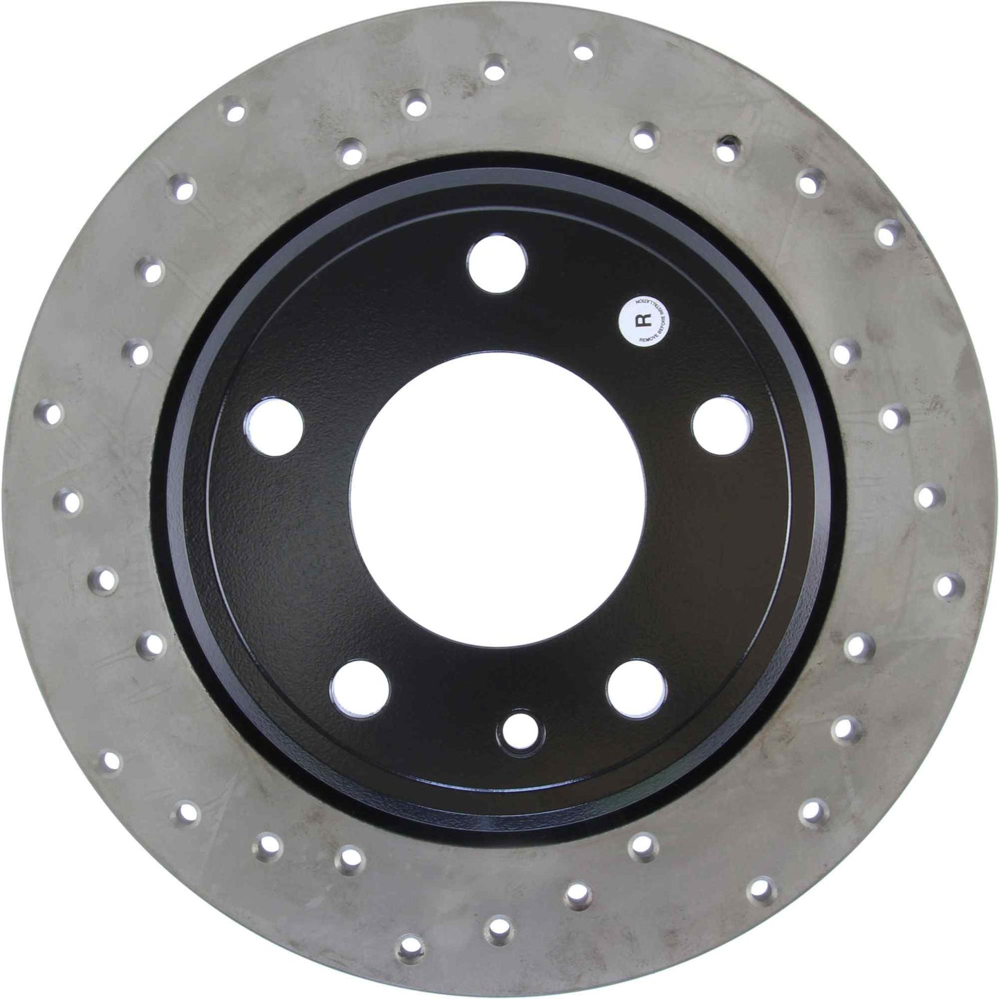 StopTech Drilled Sport Brake Rotor 128.34028R
