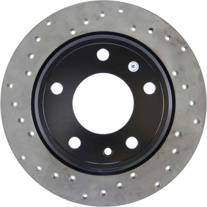 StopTech Drilled Sport Brake Rotor 128.34028R