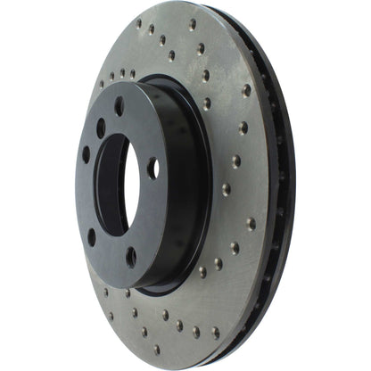 StopTech 96-02 BMW Z3 / 03-01/06 Z4 / 11/91-98 318i/iS / 04/98-00 318Ti Drilled Left Front Rotor 128.34029L