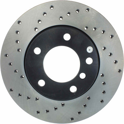 StopTech 96-02 BMW Z3 / 03-01/06 Z4 / 11/91-98 318i/iS / 04/98-00 318Ti Drilled Right Front Rotor 128.34029R