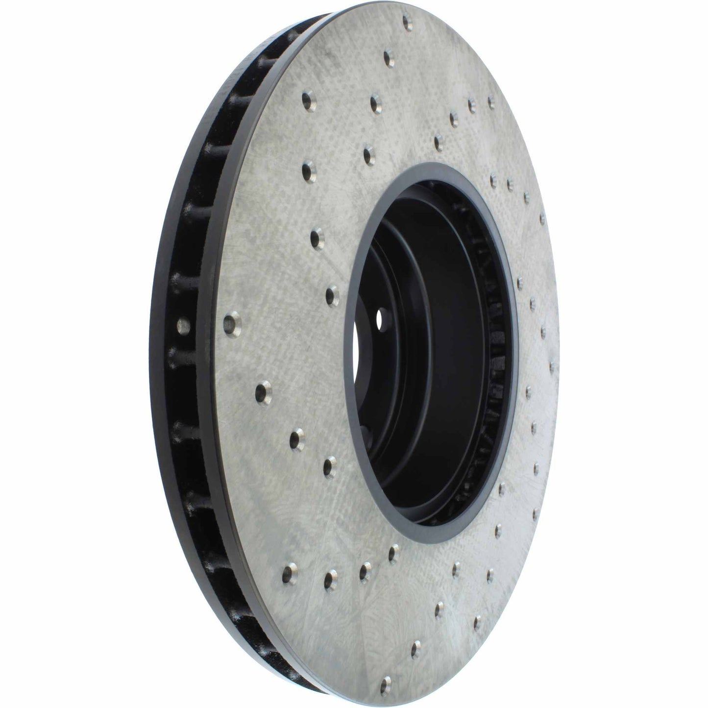 StopTech Sport Cryo Cross Drilled Brake Rotor; Front Left