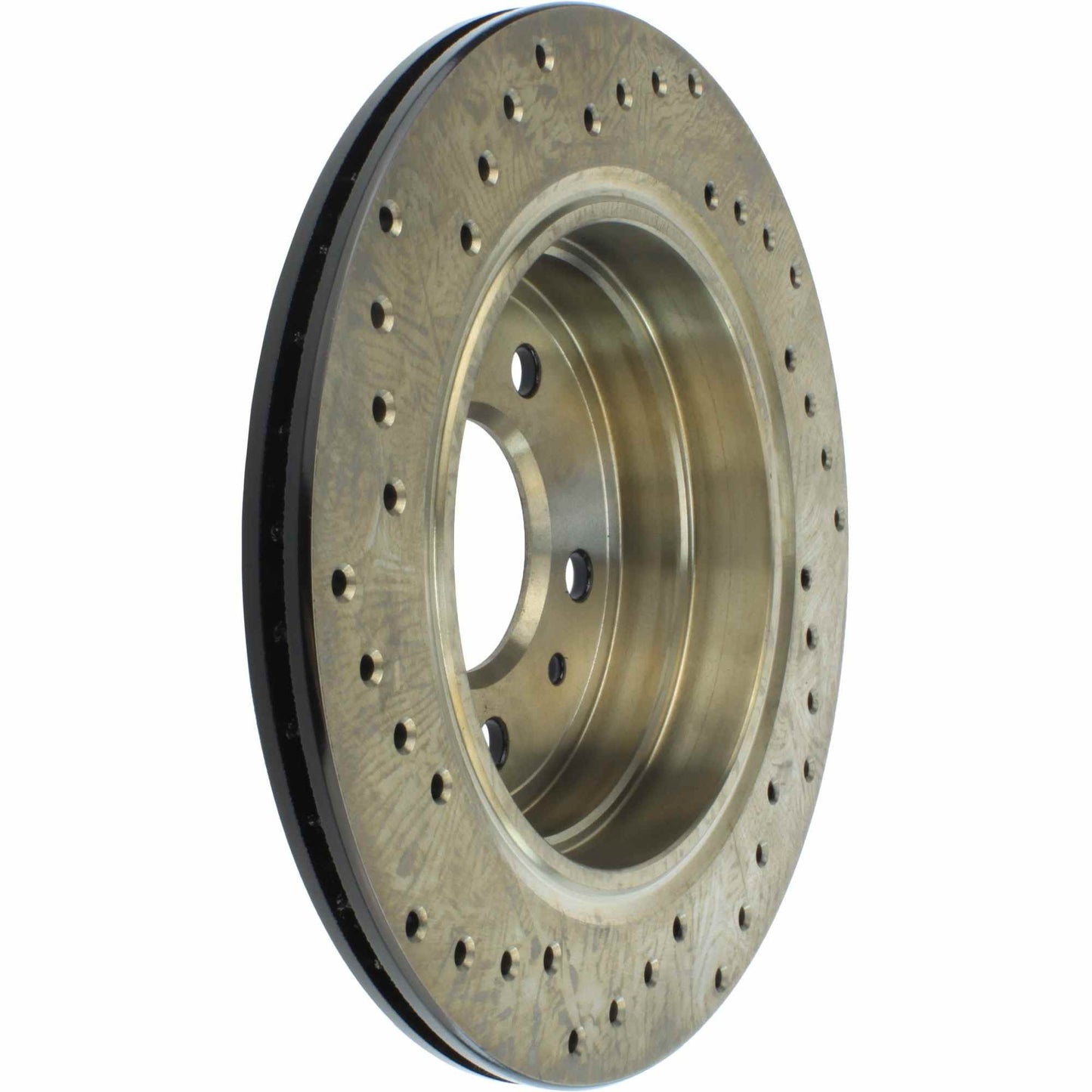 StopTech Sport Cryo Cross Drilled Brake Rotor; Rear Left