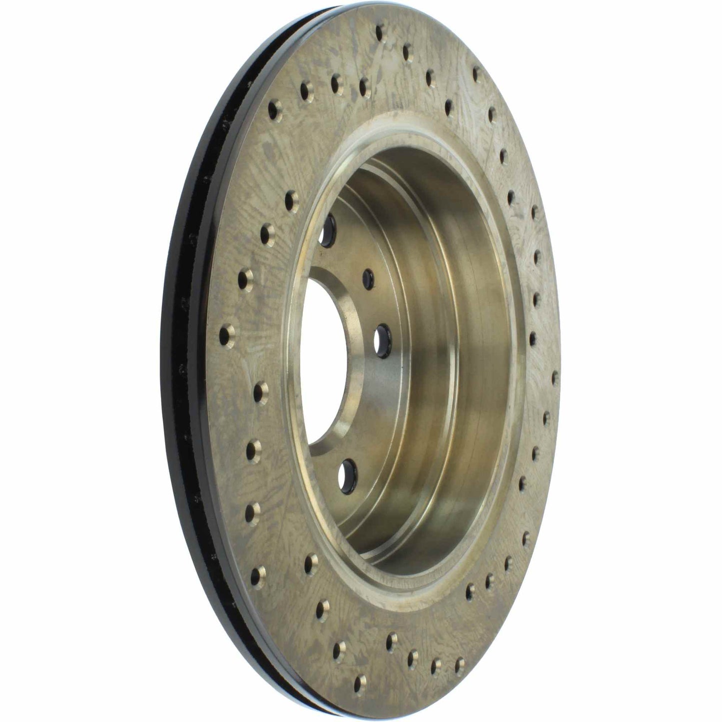 StopTech Sport Cryo Cross Drilled Brake Rotor; Rear Right