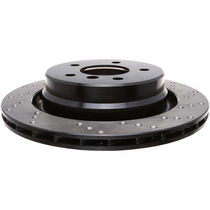 StopTech Sport Cryo Cross Drilled Brake Rotor; Front Right