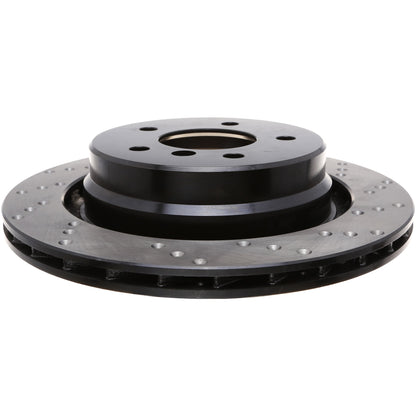 StopTech Sport Cryo Cross Drilled Brake Rotor; Front Right
