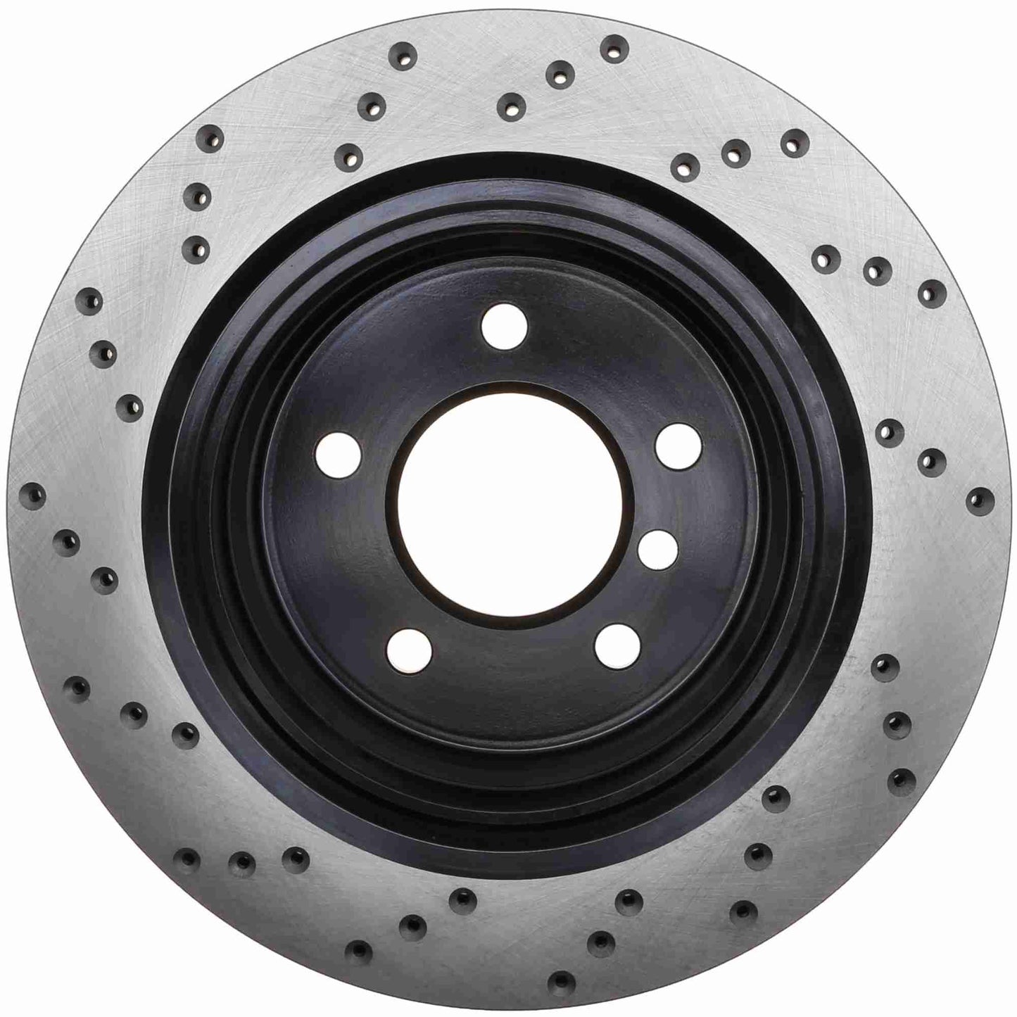 StopTech Sport Cryo Cross Drilled Brake Rotor; Front Right