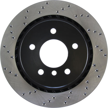 StopTech Sport Cryo Cross Drilled Brake Rotor; Front Right