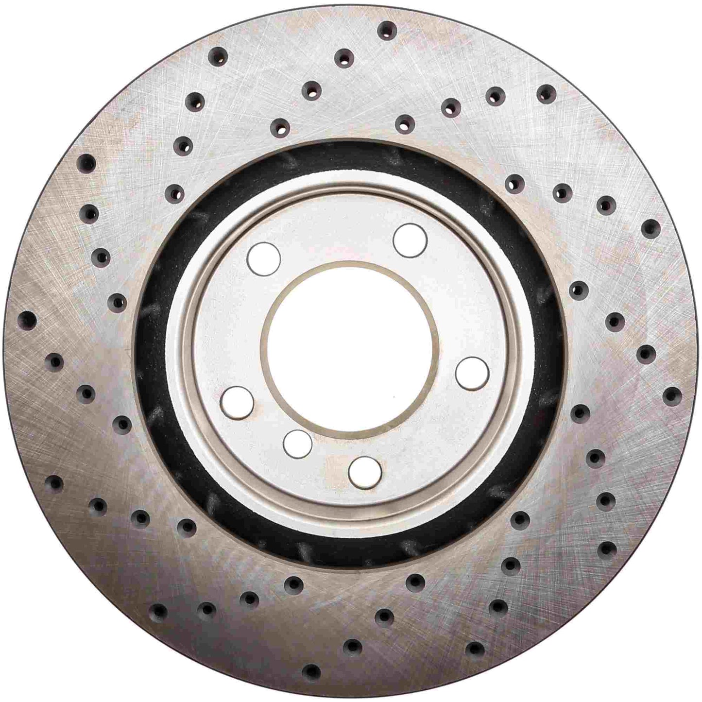 StopTech Sport Cryo Cross Drilled Brake Rotor; Rear Right