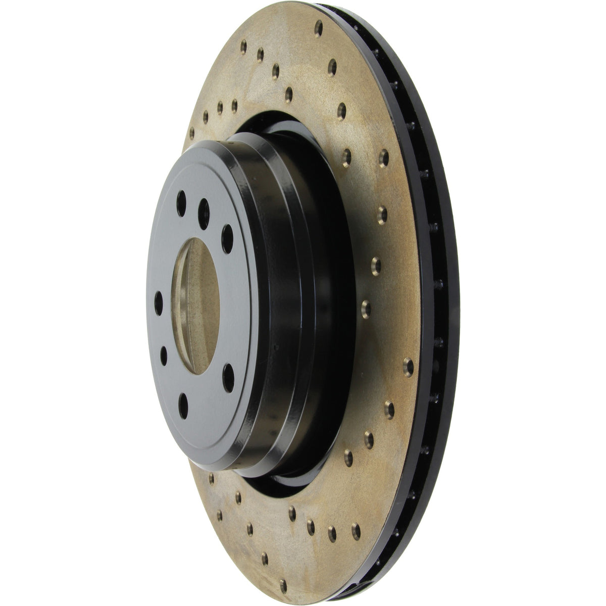 StopTech Sport Cryo Cross Drilled Brake Rotor; Rear Left