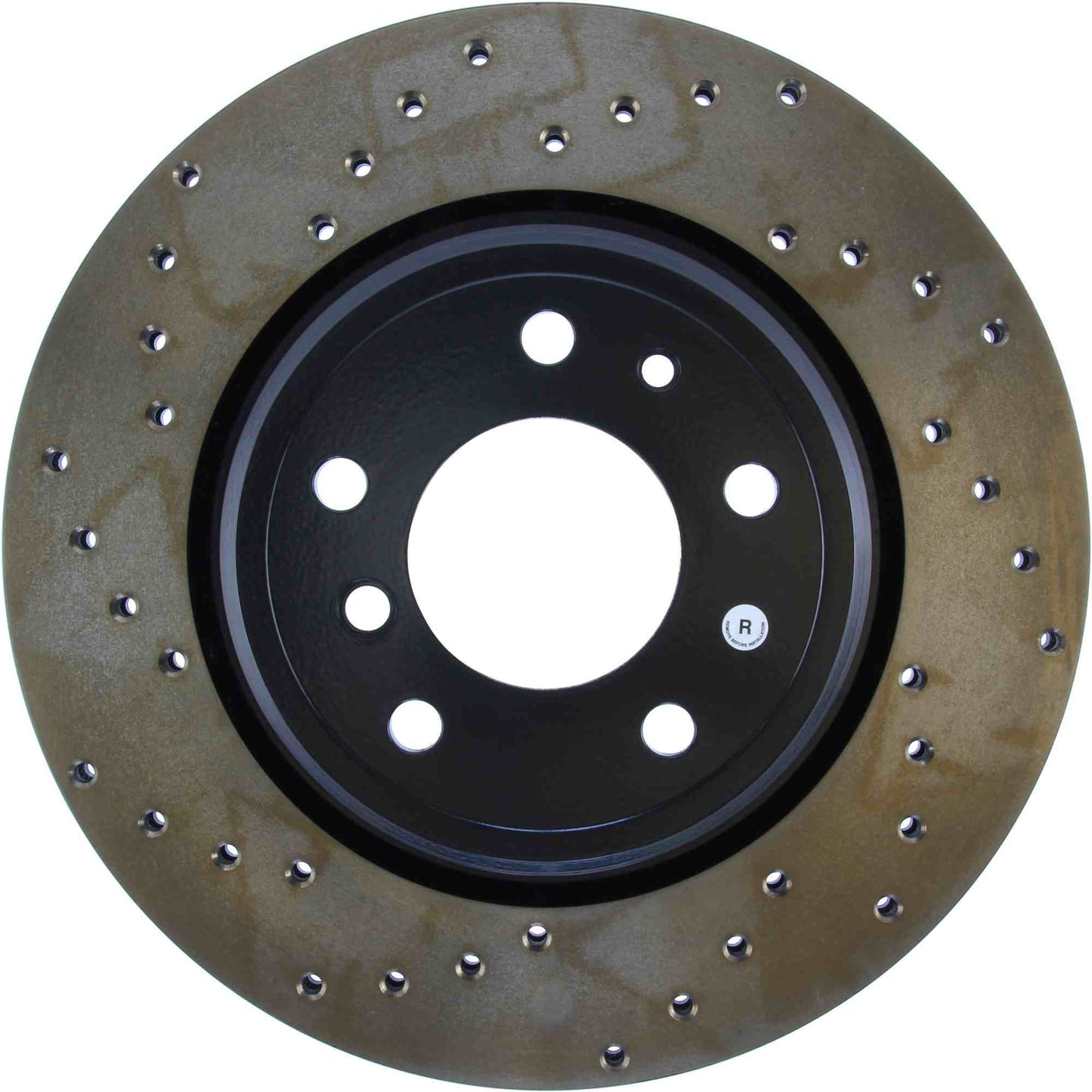 StopTech Drilled Sport Brake Rotor 128.34043R