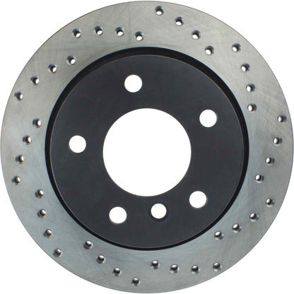 StopTech 97-00 BMW 323 (E36/E46) / 97-99 325/328 (E30/E36) Drilled Left Rear Rotor 128.34044L