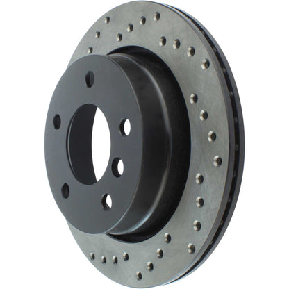 StopTech 97-00 BMW 323 (E36/E46) / 97-99 325/328 (E30/E36) Drilled Right Rear Rotor 128.34044R