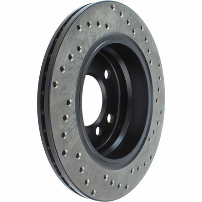 StopTech 97-00 BMW 323 (E36/E46) / 97-99 325/328 (E30/E36) Drilled Right Rear Rotor 128.34044R