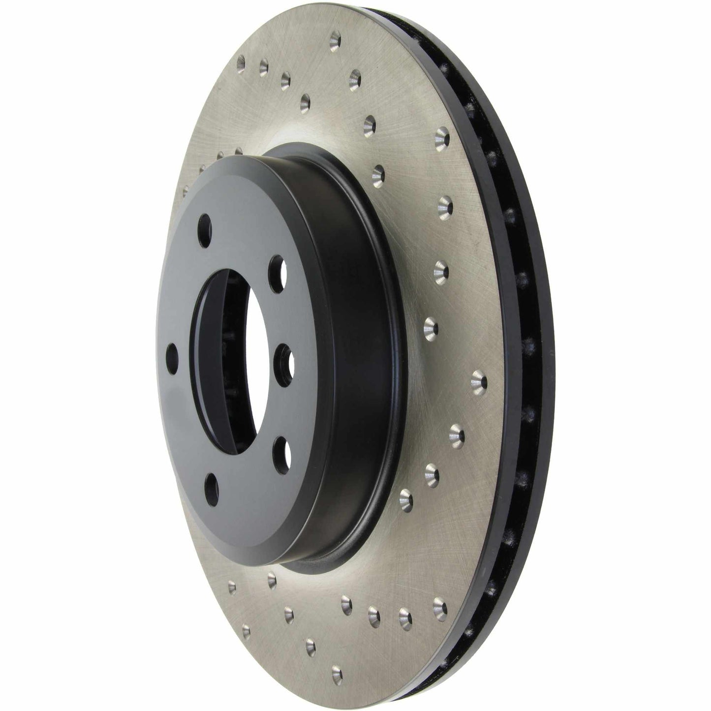 StopTech Sport Cryo Cross Drilled Brake Rotor; Front Left
