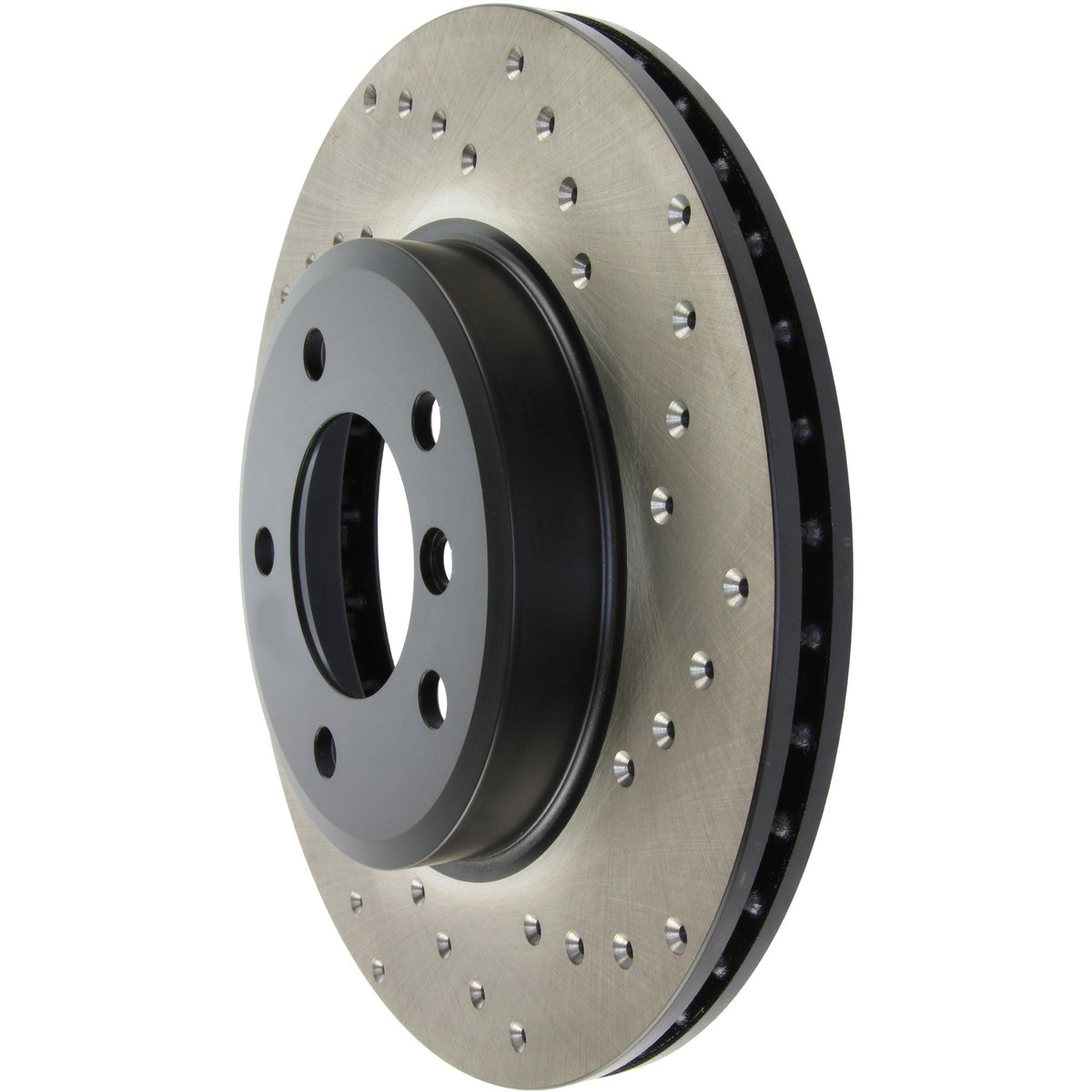StopTech Sport Cryo Cross Drilled Brake Rotor; Front Left