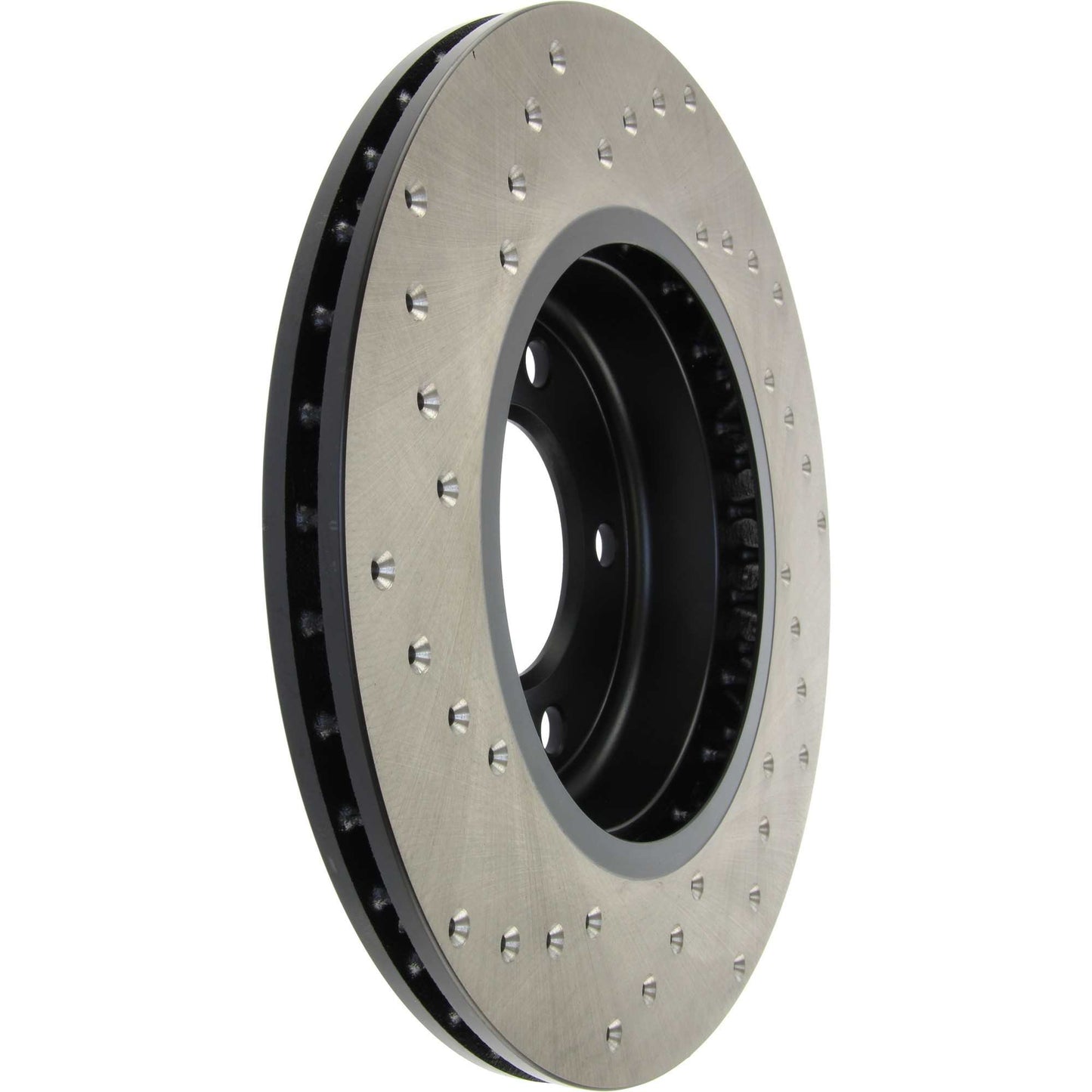 StopTech Sport Cryo Cross Drilled Brake Rotor; Front Left