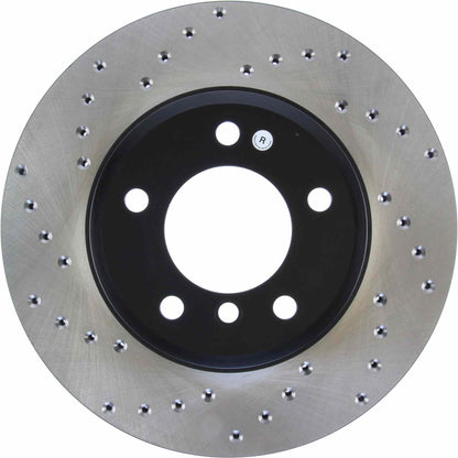 StopTech Sport Cryo Cross Drilled Brake Rotor; Front Right