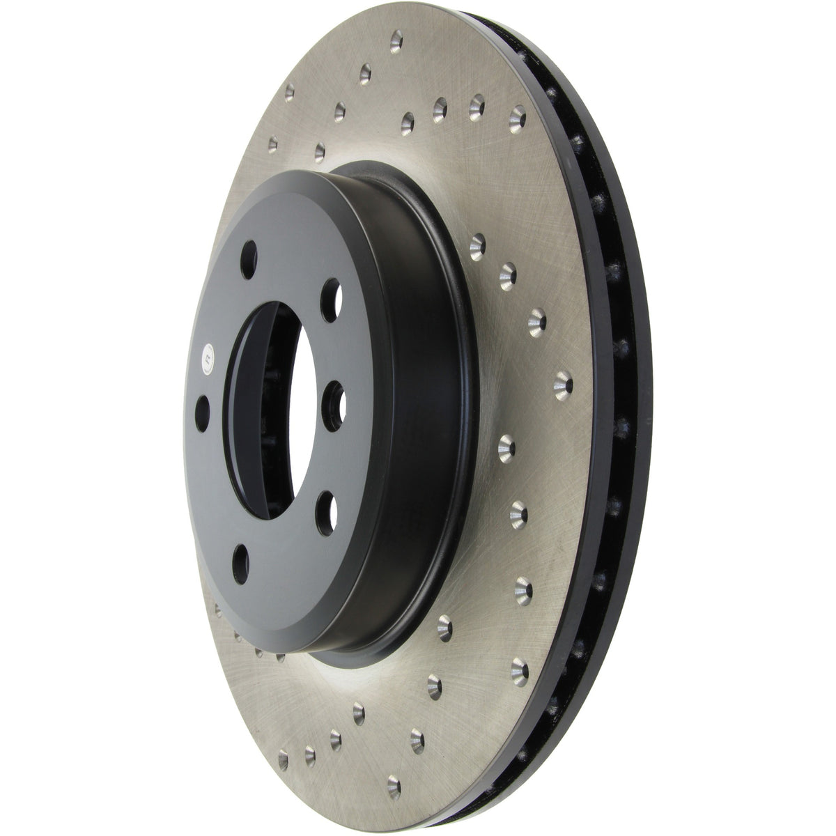 StopTech Sport Cryo Cross Drilled Brake Rotor; Front Right