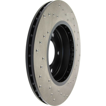 StopTech Sport Cryo Cross Drilled Brake Rotor; Front Right