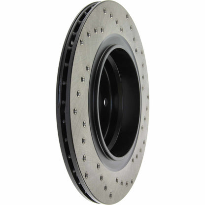 StopTech Sport Cryo Cross Drilled Brake Rotor; Front Right