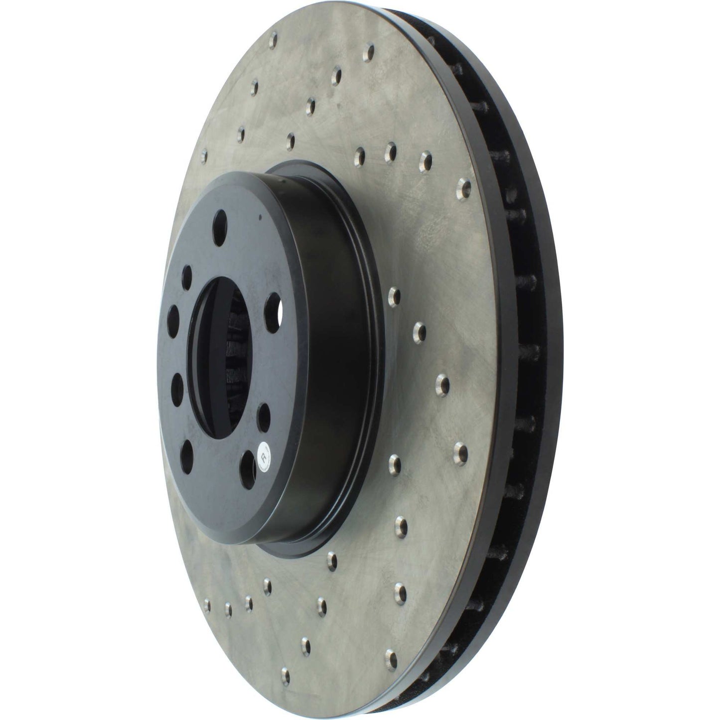 StopTech Sport Cryo Cross Drilled Brake Rotor; Rear Right