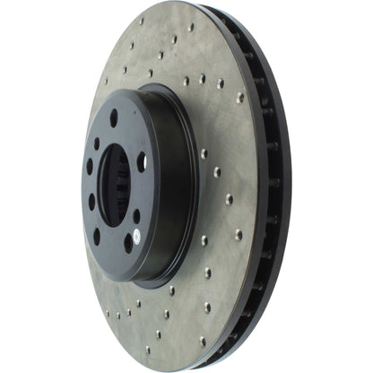 StopTech Sport Cryo Cross Drilled Brake Rotor; Rear Right