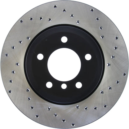 StopTech  Sport Cryo Cross Drilled Brake Rotor; Front Left