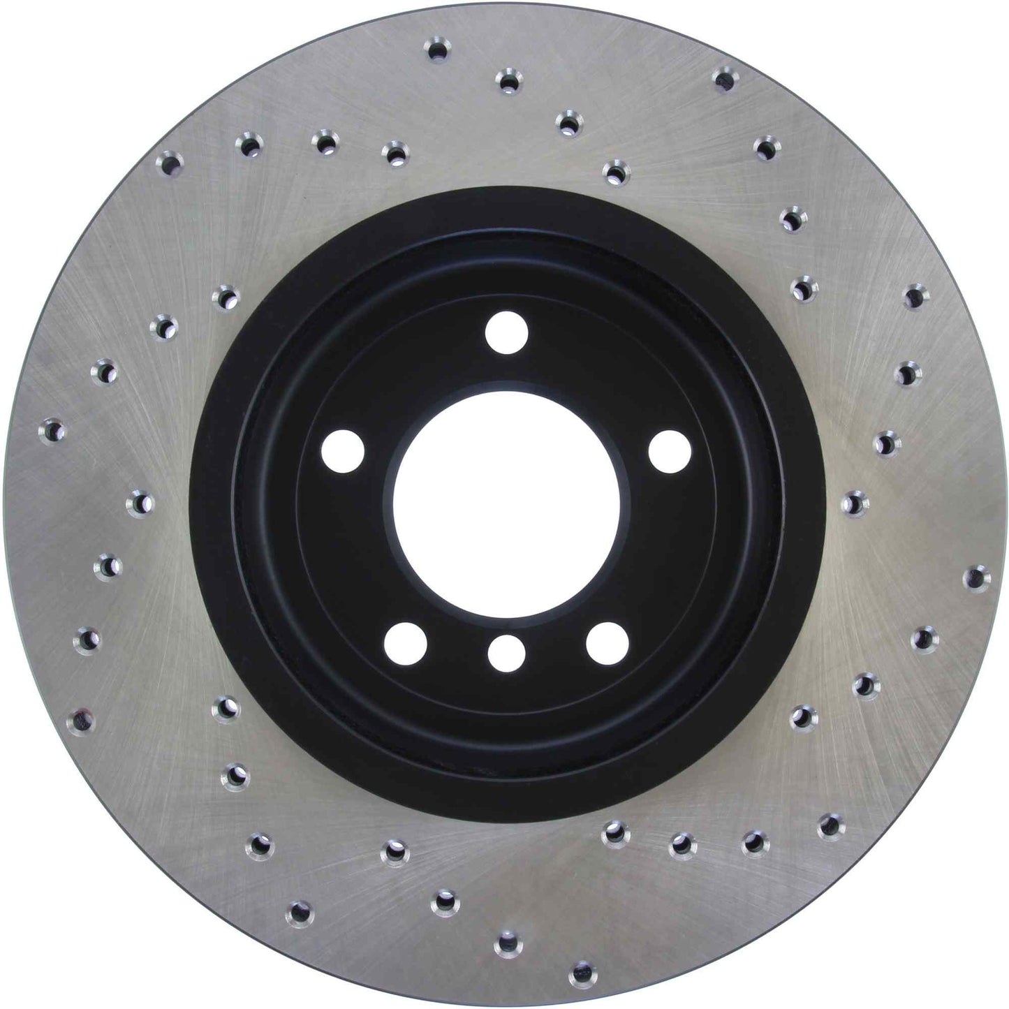 StopTech Sport Cryo Cross Drilled Brake Rotor; Front Right