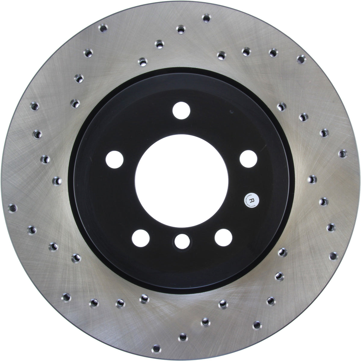 StopTech Sport Cryo Cross Drilled Brake Rotor; Front Right