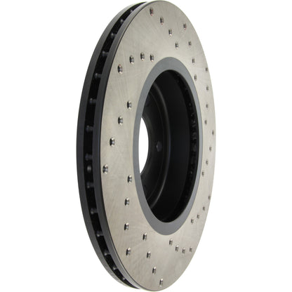StopTech Sport Cryo Cross Drilled Brake Rotor; Front Right