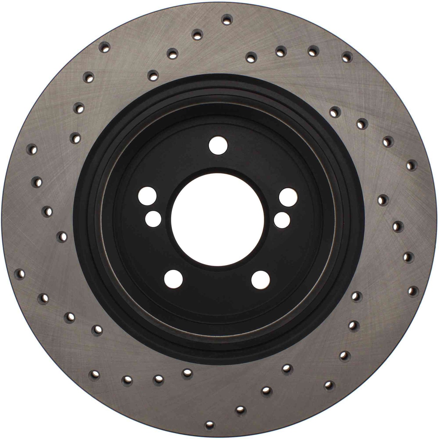 StopTech Sport Cryo Cross Drilled Brake Rotor; Front Left