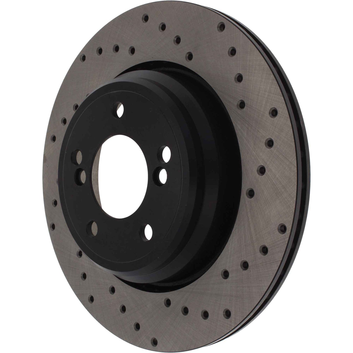 StopTech Sport Cryo Cross Drilled Brake Rotor; Front Left