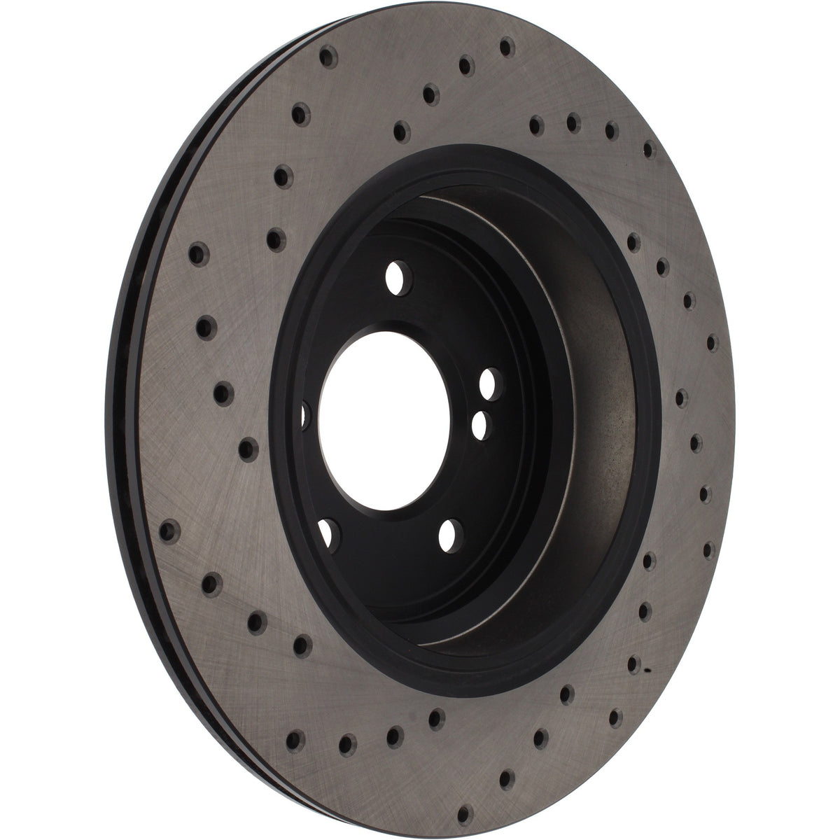 StopTech Sport Cryo Cross Drilled Brake Rotor; Front Left