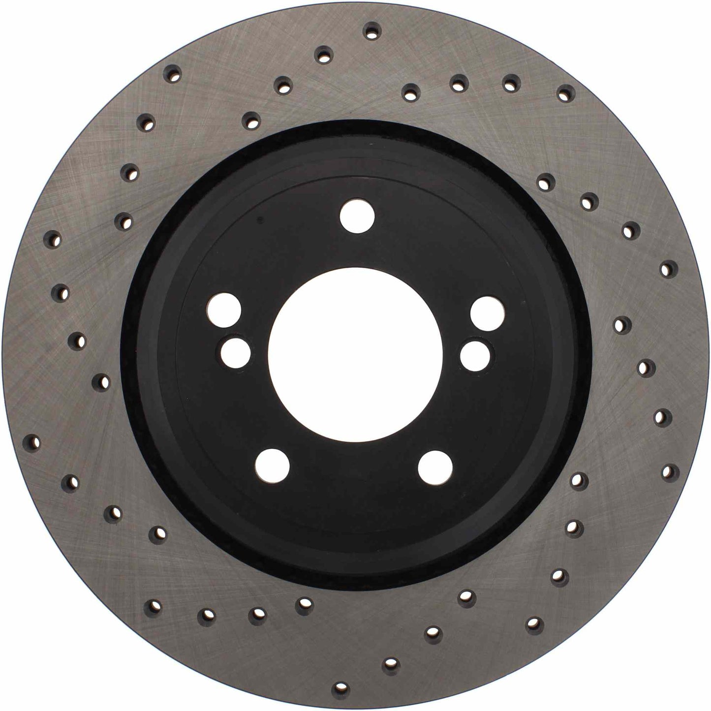StopTech Sport Cryo Cross Drilled Brake Rotor; Front Right