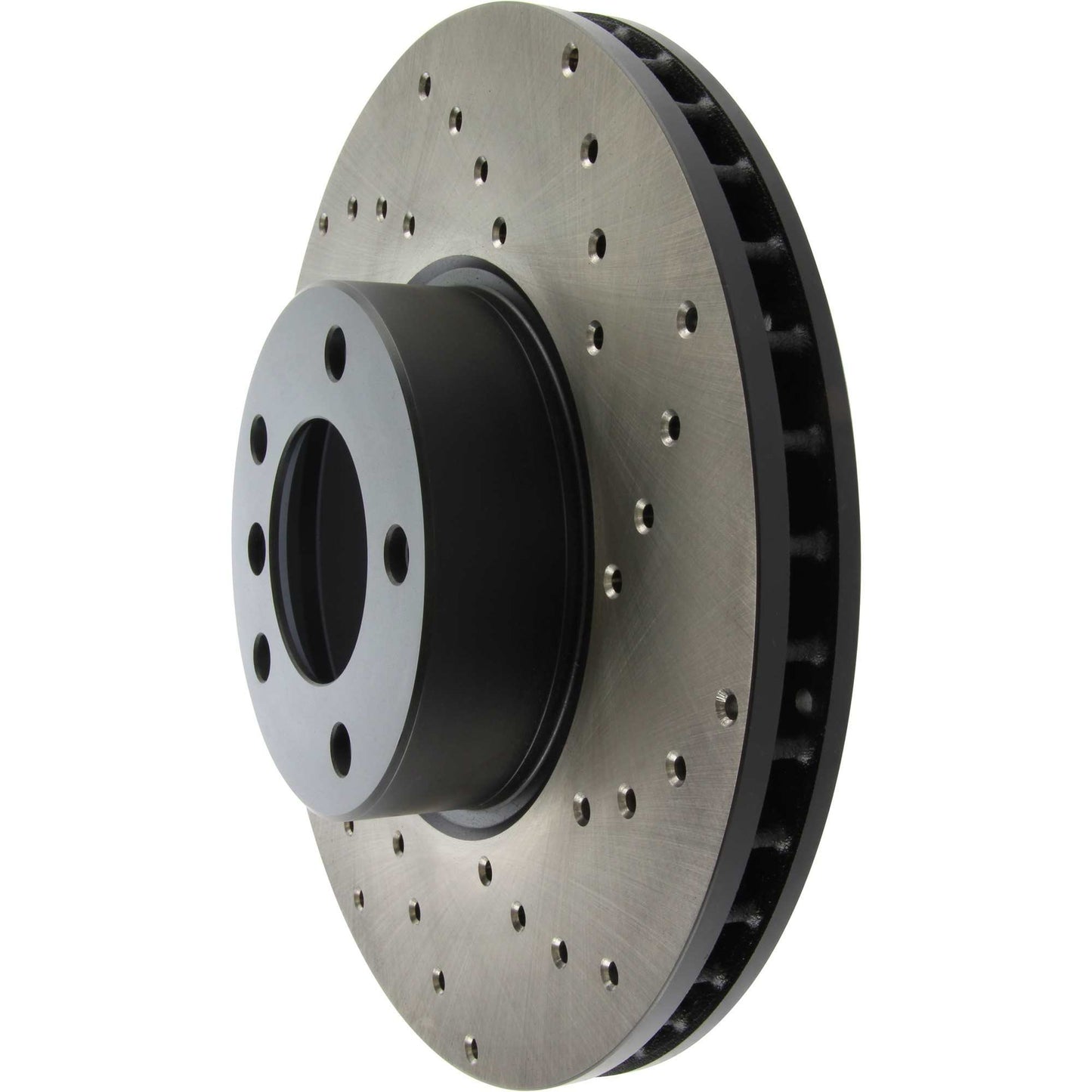 StopTech Sport Cryo Cross Drilled Brake Rotor; Front Left