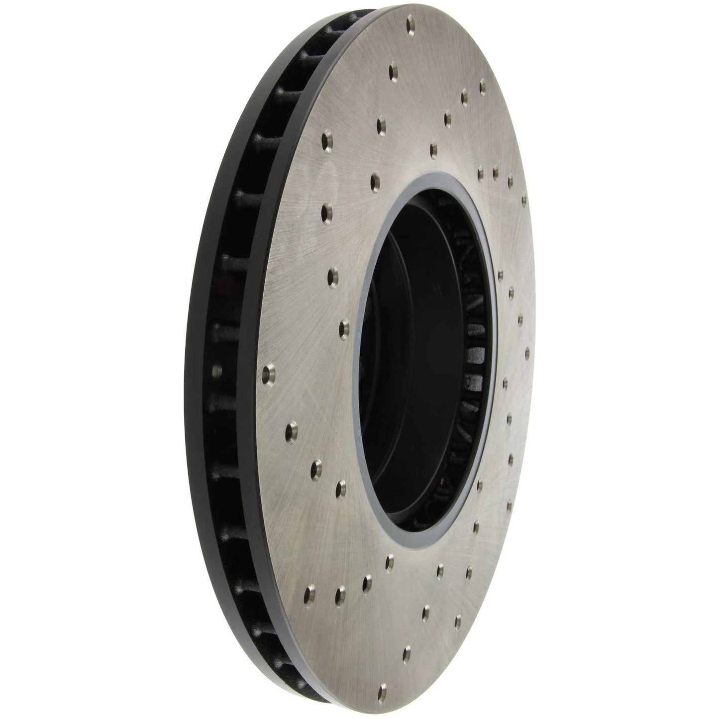 StopTech Sport Cryo Cross Drilled Brake Rotor; Front Left