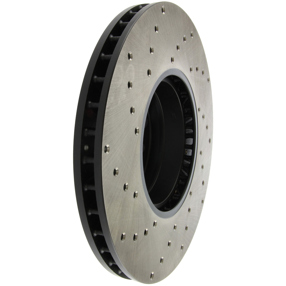 StopTech Sport Cryo Cross Drilled Brake Rotor; Front Left
