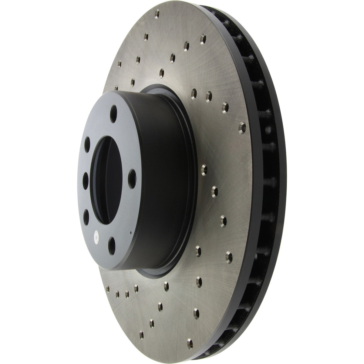 StopTech Sport Cryo Cross Drilled Brake Rotor; Rear Right