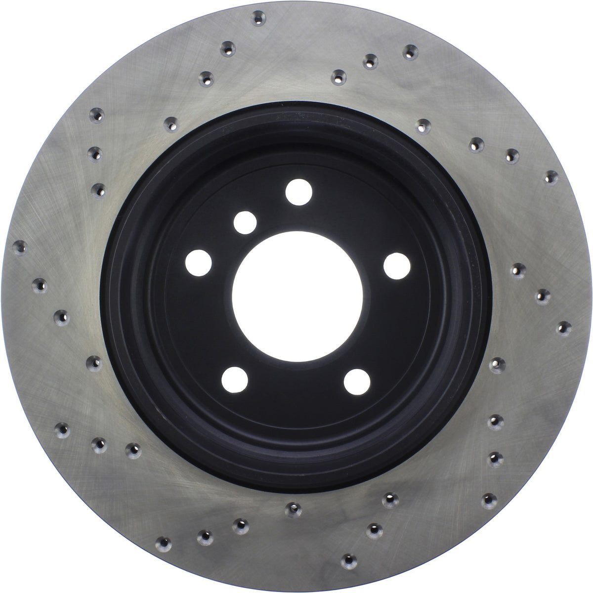 StopTech Sport Cryo Cross Drilled Brake Rotor; Front Left