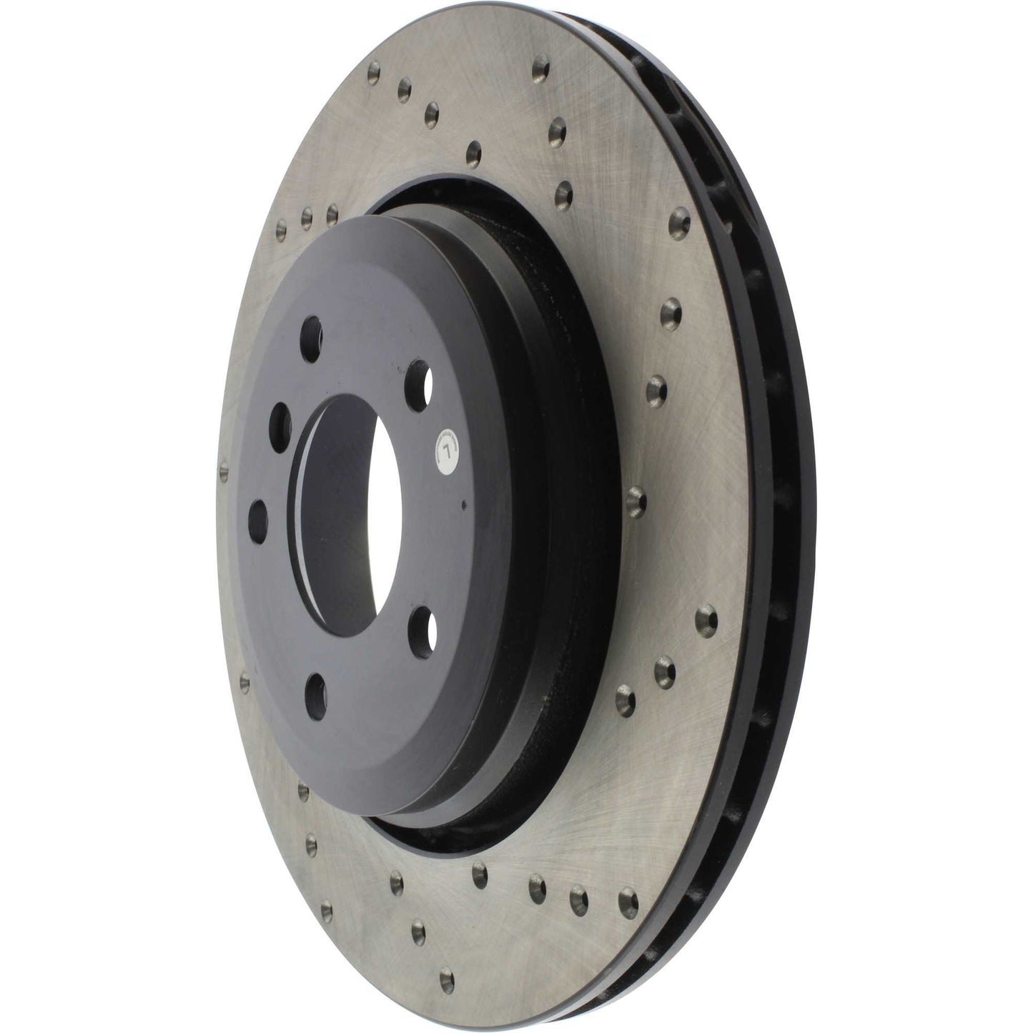 StopTech Sport Cryo Cross Drilled Brake Rotor; Front Left