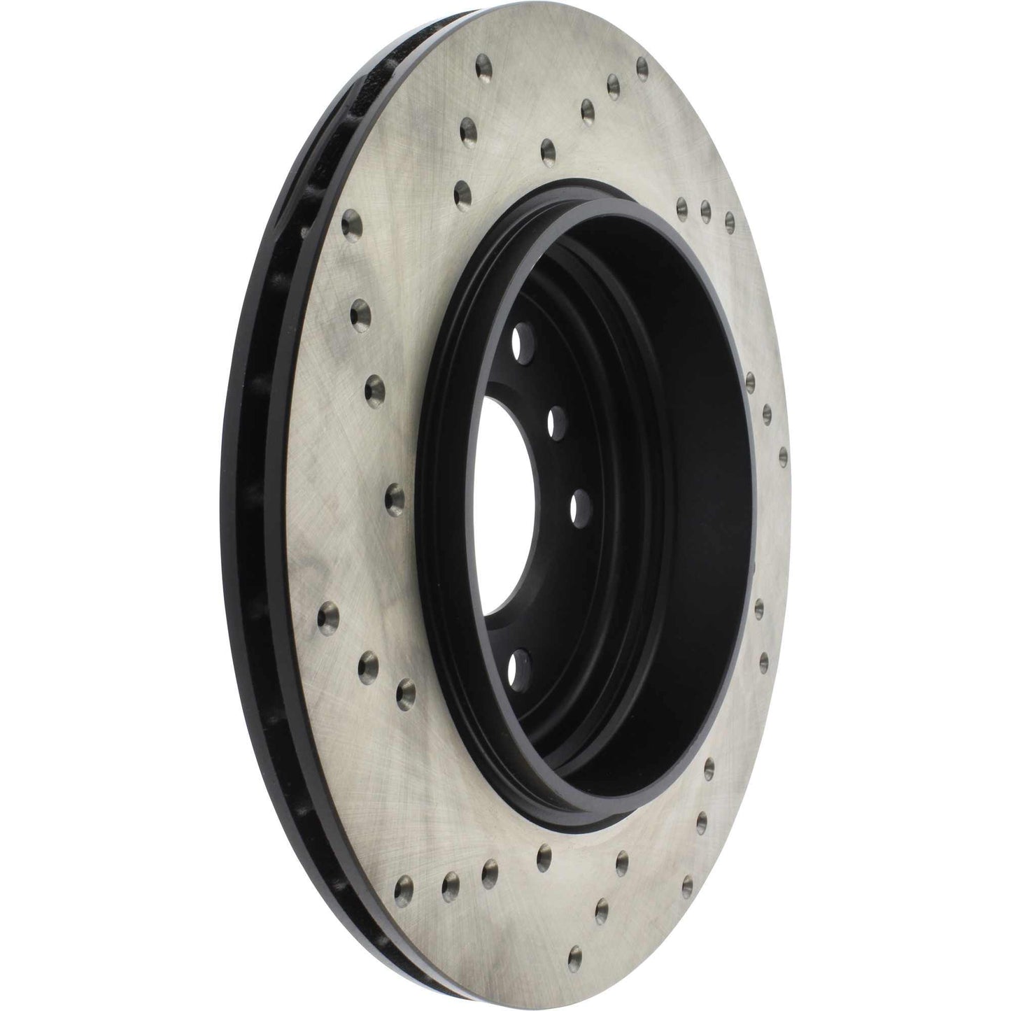 StopTech Sport Cryo Cross Drilled Brake Rotor; Front Left