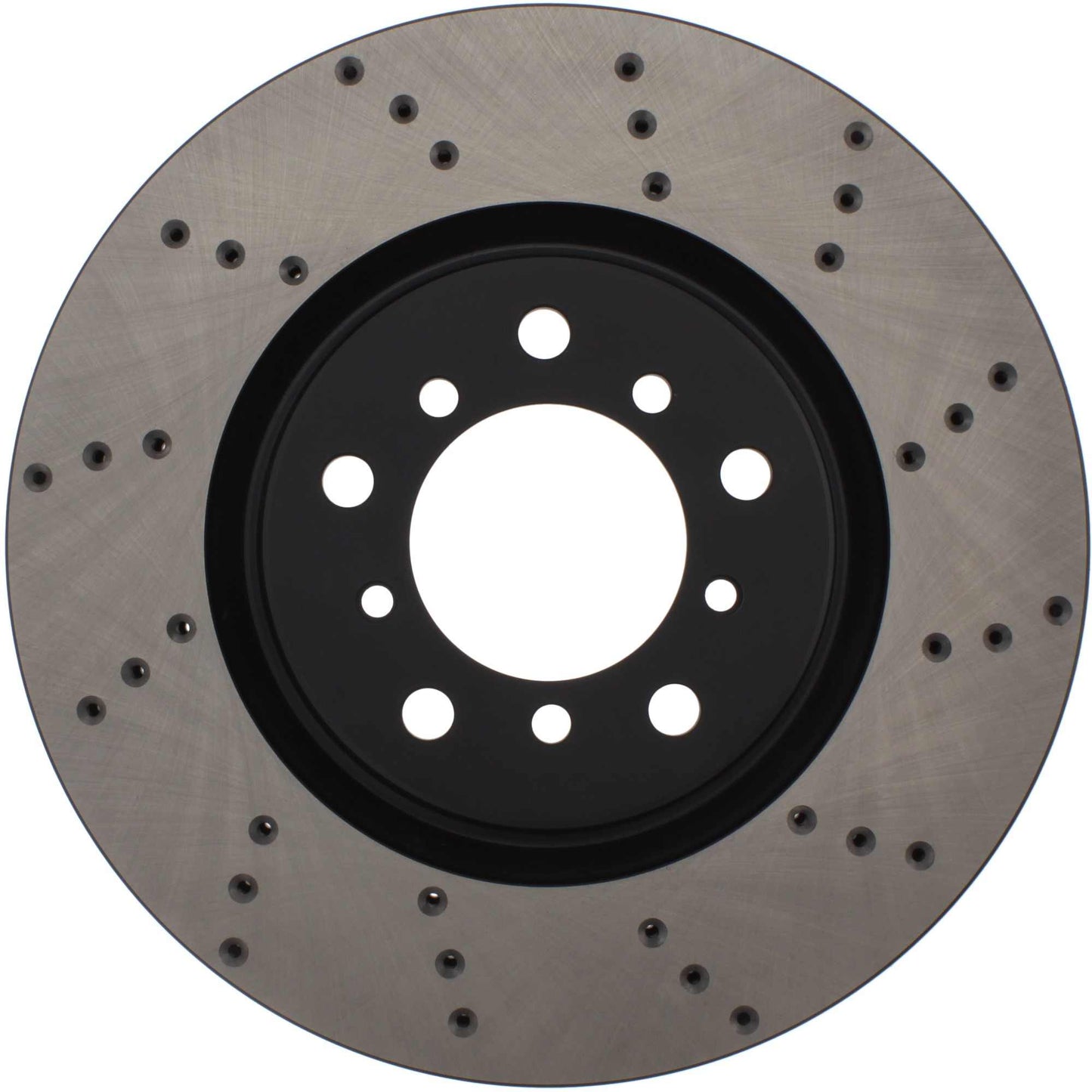 StopTech Sport Cryo Cross Drilled Brake Rotor; Front Right
