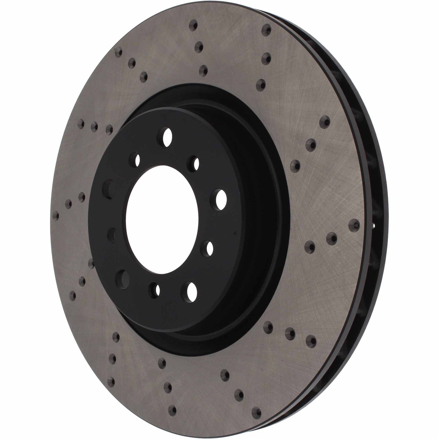 StopTech Sport Cryo Cross Drilled Brake Rotor; Front Right