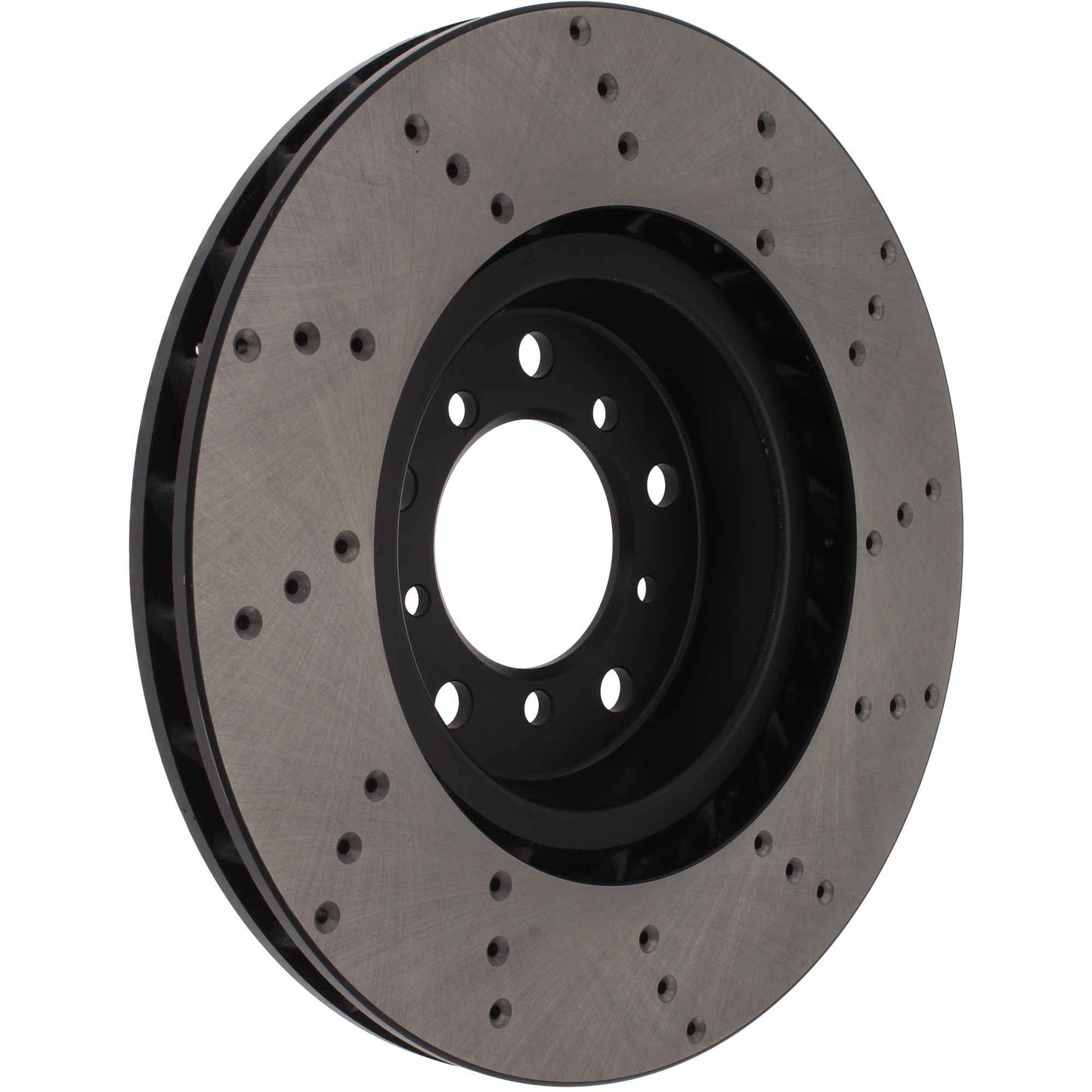 StopTech Sport Cryo Cross Drilled Brake Rotor; Front Right