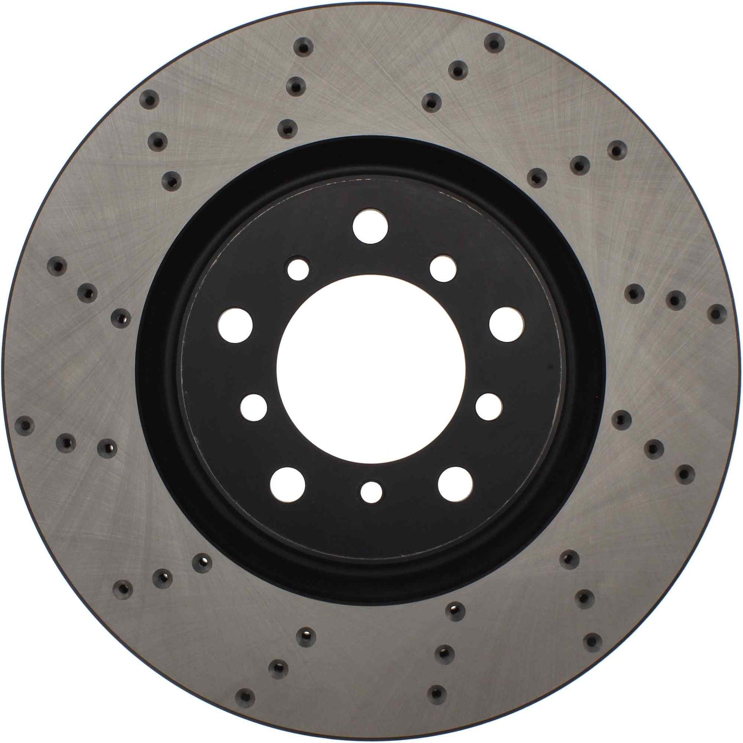 StopTech Sport Cryo Cross Drilled Brake Rotor; Front Left