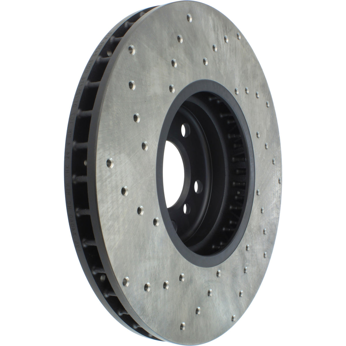 StopTech Sport Cryo Cross Drilled Brake Rotor; Front Right