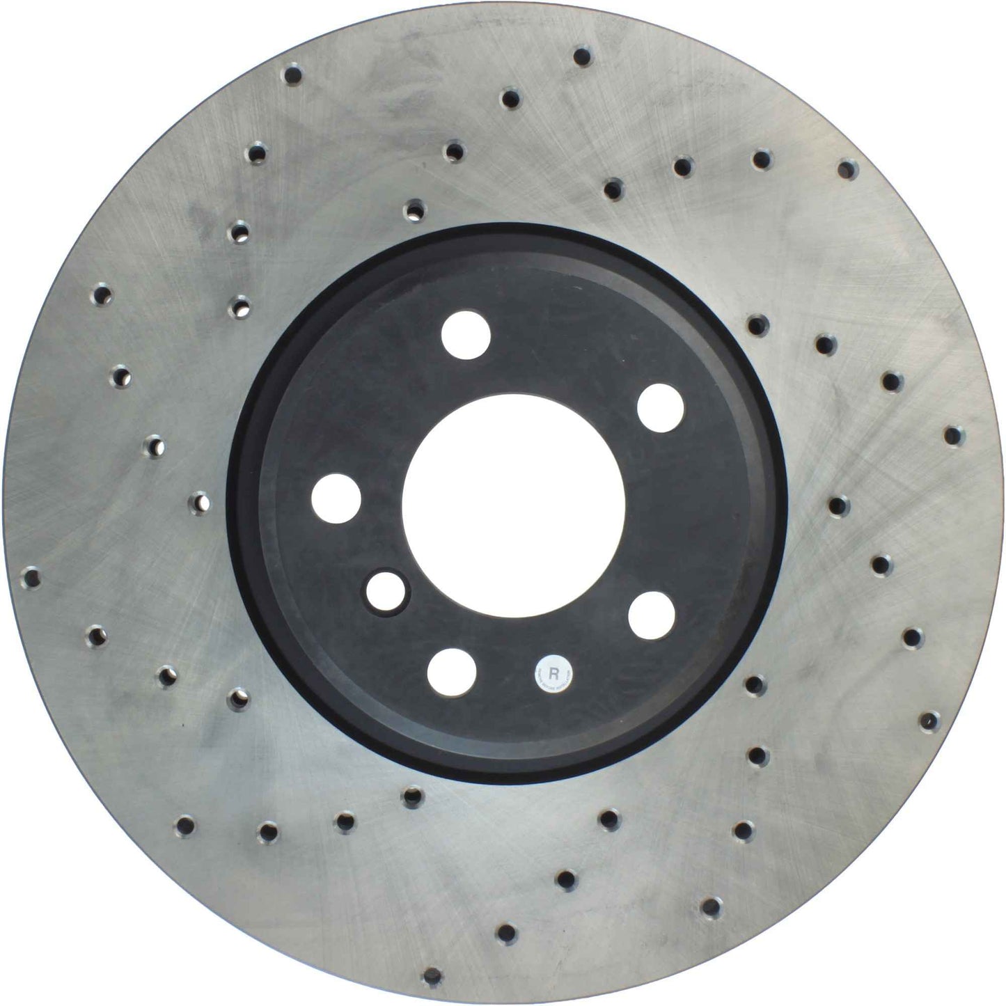 StopTech Sport Cryo Cross Drilled Brake Rotor; Rear Left